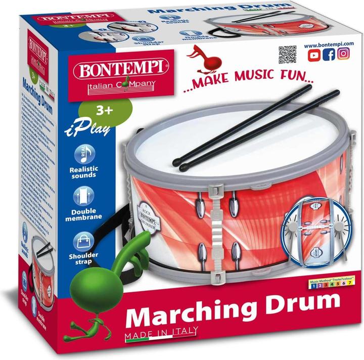 Image du produit Bontempi Tambour de marche (Multilingue)