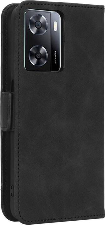 Produktbild Cover-Discount OPPO A57s - Etui mit vielen Kartenfächer schwarz (Oppo A57s)