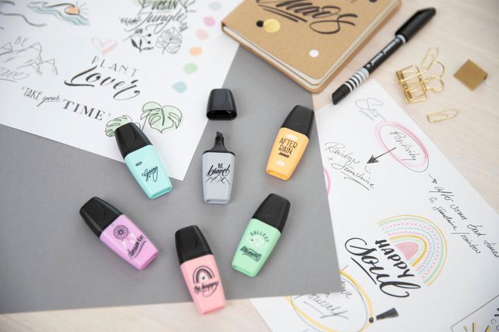 Produktbild STABILO BOSS MINI Pastellove 2.0 Textmarker (fuchsie, 5 mm, 1 x)