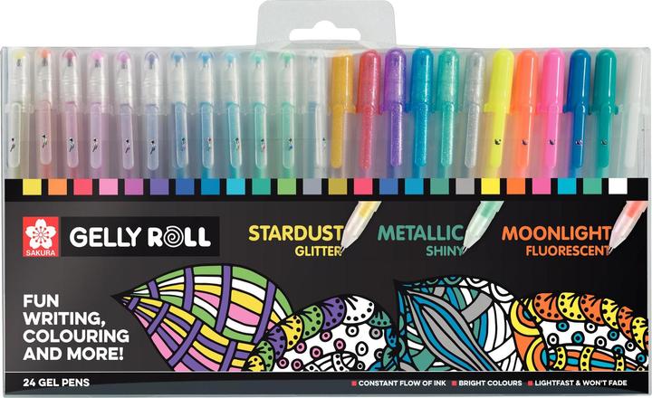 Sakura Gelly Roll Mix (Multicolor, 24 x)