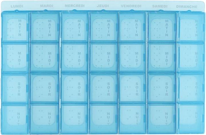 Actual product image Sensly Removable pill box - 7 days - Convenient and safe.