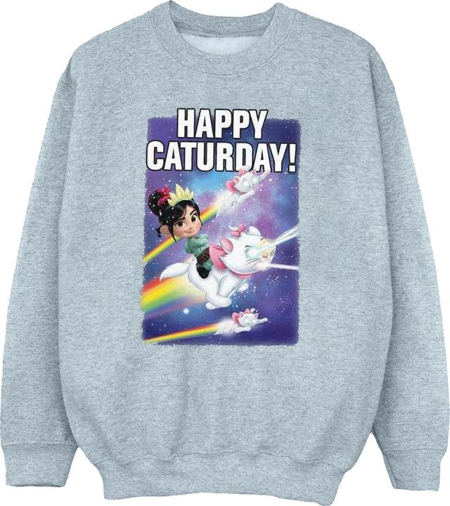 Disney Wreck It Ralph Happy Caturday Sweatshirt Mädchen