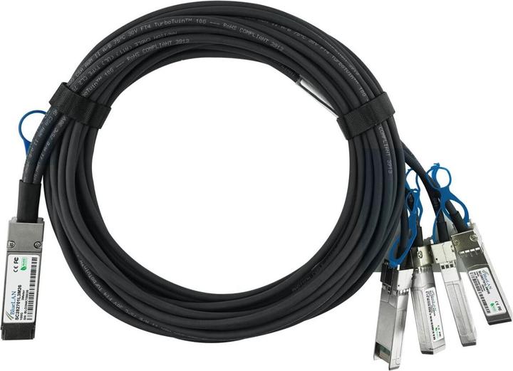 Actual product image BlueLAN Huawei 02311MNX kompatibles QSFP28 DAC SC282701L1M26