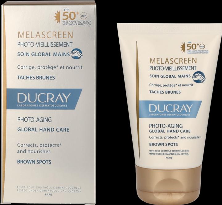 Actual product image Ducray Melascreen Intensive Hand Cream SPF 50+, 50 ml Cream (50 ml)