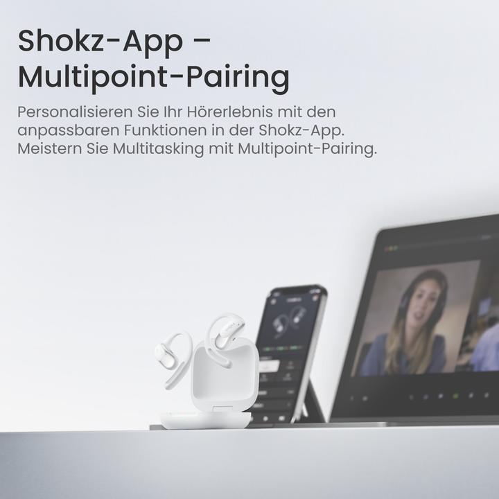 Produktbild Shokz OpenFit Air (NC, 6 h, Kabellos)