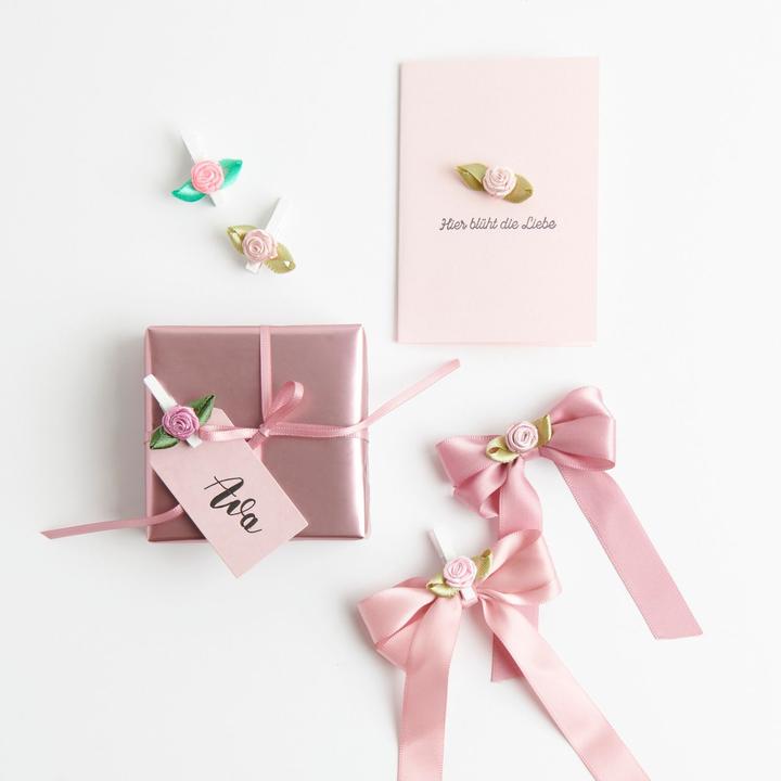 Produktbild Rico Design Geschenkpapier Metallic Rosa, Glänzend (Geschenkpapier, 1 x)