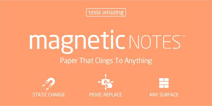 Produktbild Magnetic Notes L (10 x 20 cm)