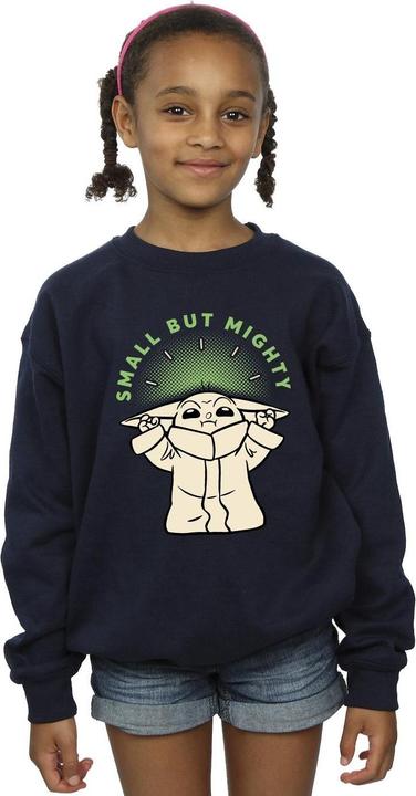 Produktbild Star Wars The Mandalorian Small But Mighty Grogu Sweatshirt Mädchen (140, 146)