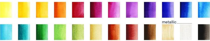 Productafbeelding Faber-Castell Aquarellen in potten (Veelkleurig, 24 ml)