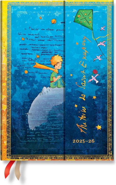 Immagine prodotto Paperblanks PAPERBLAN Agenda Petit Prince Midi 25/26 DF0870-6 1W/2S 13M FR HOR HC 13x18cm (13 x 18 cm, Francese)