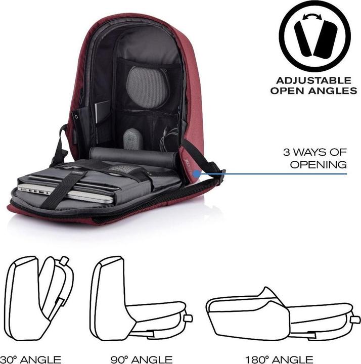 Produktbild Xddesign Bobby Hero Reg Backpack Red (18 l)