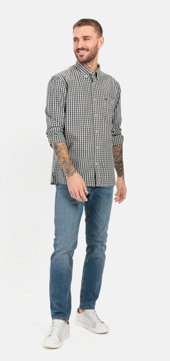 Immagine prodotto Camel Active Camicia a maniche lunghe con motivo a scacchi (L)