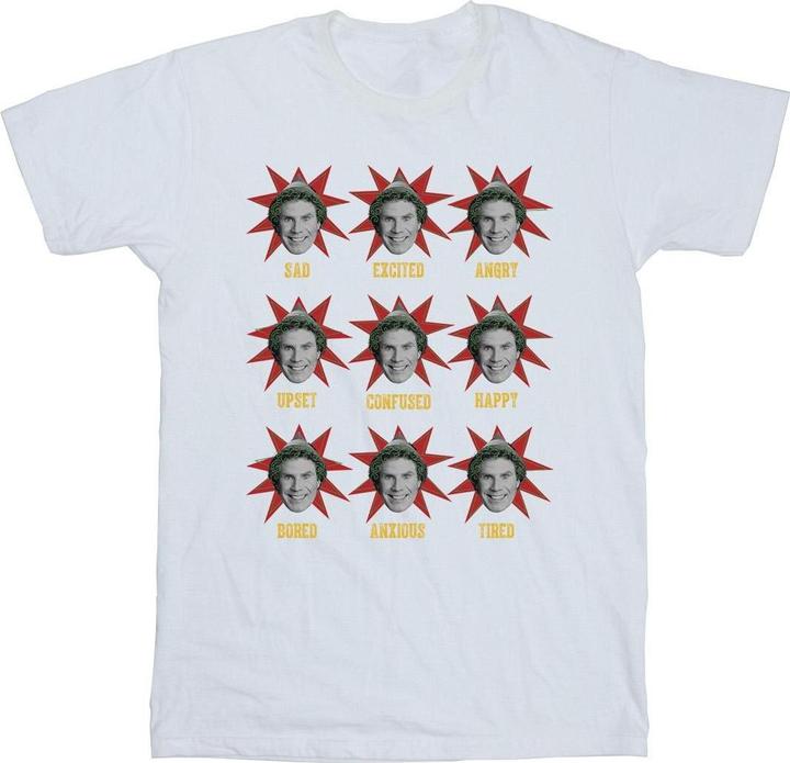 Elf Many Moods Of Buddy TShirt (L)