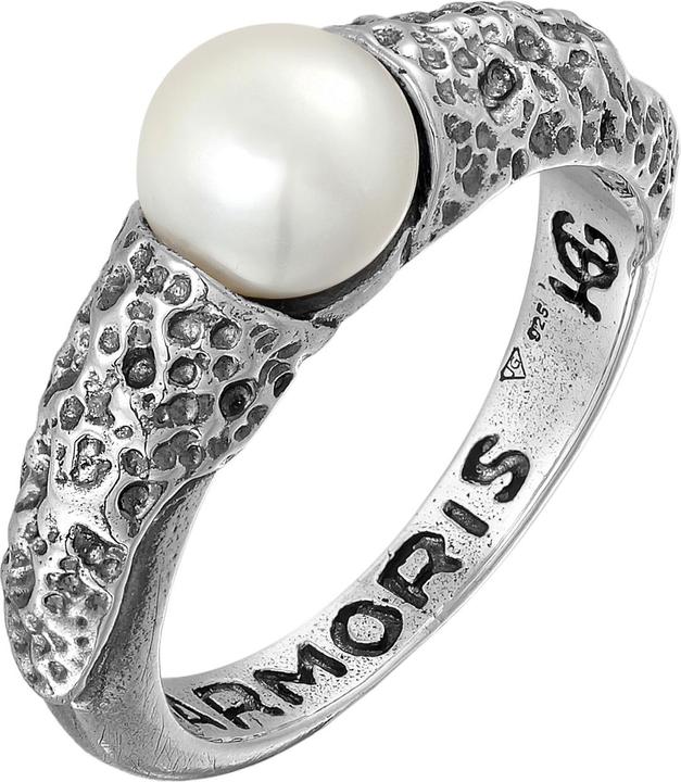 Immagine prodotto Haze & Glory Ring Perle Vintage 925 Silber (64, 925 Argento)