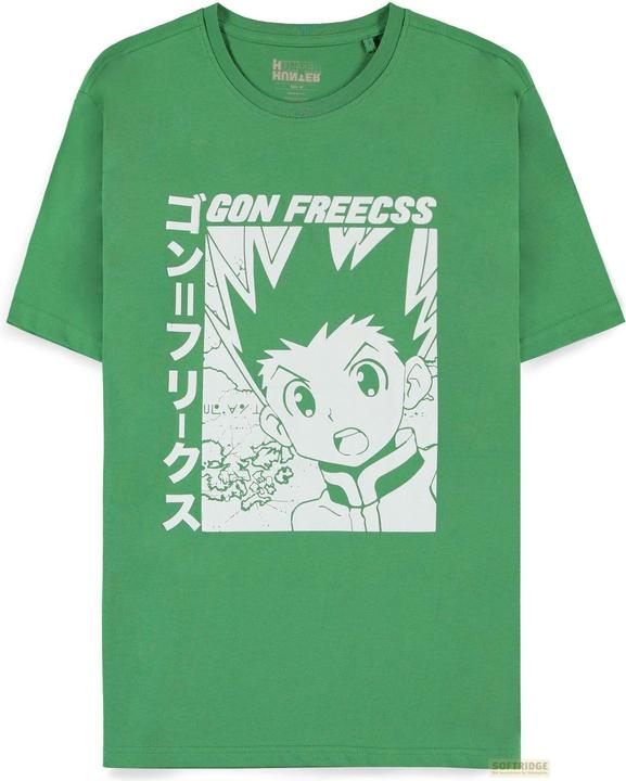 Actual product image Difuzed HUNTER X HUNTER - Freecss Green - T-Shirt Homme (XL) (XL)