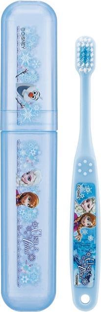 Actual product image Disney Frozen/Anna and the Ice Queen children's toothbrush set (toothbrush & case) (1 x)