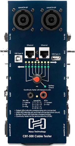 Produktbild Hosa CBT-500 Audio Kabeltester (Audio Kabeltester)