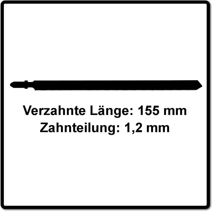 Produktbild Festool Stichsägeblatt HS 155/1,2 BI/5