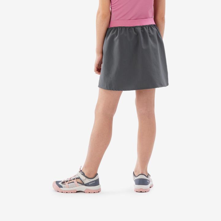 Immagine prodotto Quechua Hosenrock Kinder Gr. 122–170 Wandern - MH100 grau