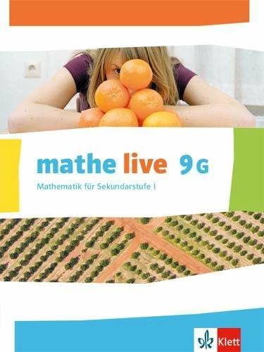 Produktbild mathe live 9. Schülerbuch 9 (G-Kurs). Ausgabe N, W und S ab 2014 / Ausgabe N (Deutsch, 2017)
