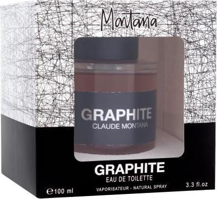 Actual product image Montana Cans Graphite Eau De Toilette Spray (Eau de parfum, 100 ml)