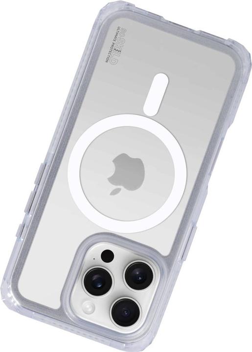 Productafbeelding SoSkild Apple iPhone 16 Pro Defend Case Magnetic Ring Transparent (Apple iPhone 16 Pro)