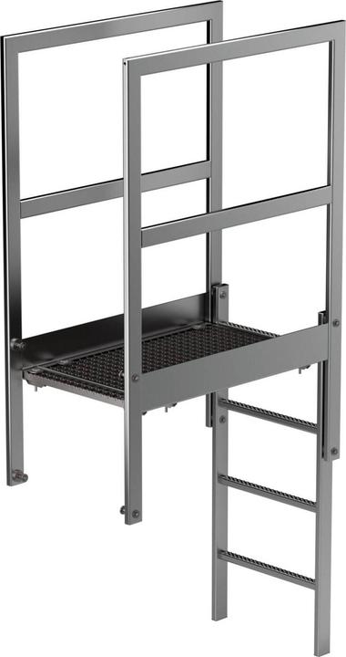 Munk Attika-Überstieg-Edelstahl-V2A (Gerüst, 100 cm)