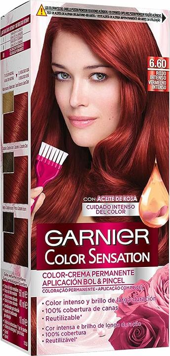 Produktbild Garnier COLOR SENSATION #6,60 rojo intenso (#6,60 Deep Red)