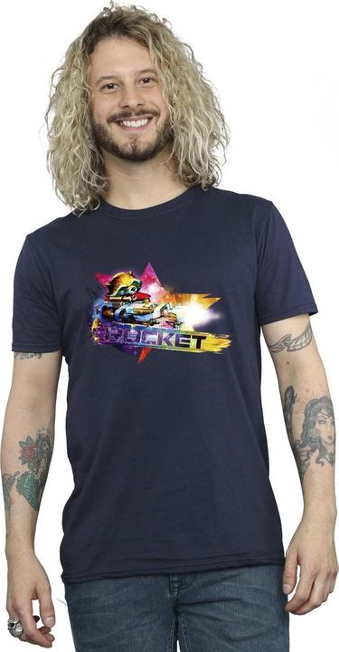 Produktbild Guardians Of The Galaxy Abstract Rocket Raccoon TShirt (XL)