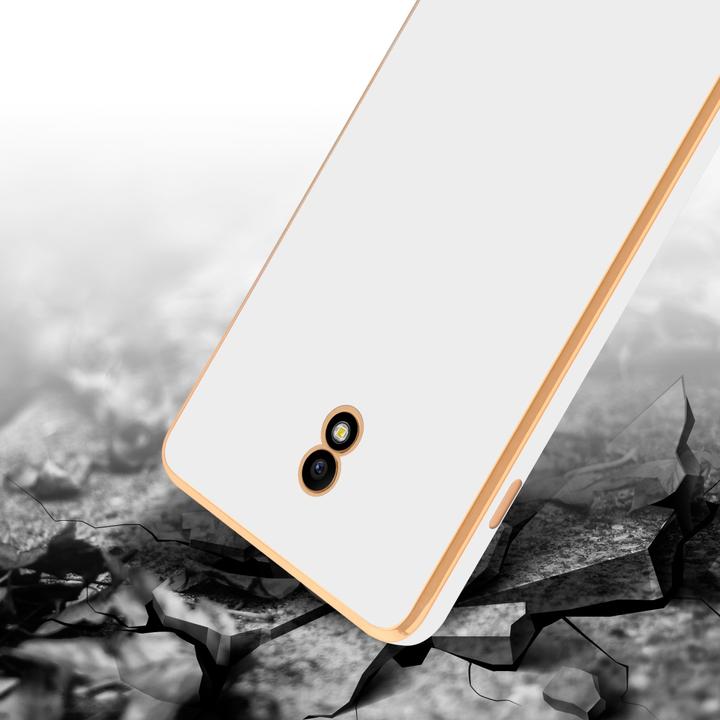 Productafbeelding Cadorabo Hoesje voor Samsung Galaxy J5 2017 in TPU met camerabescherming LM130 Style (Samsung Galaxy J5 (2017))