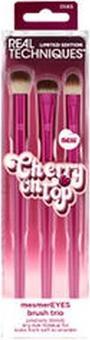 Actual product image Real Techniques Cherry On Top Mesmereyes Brush Trio 3 Units - Essential Makeup Brushes For Stunning Eye Looks