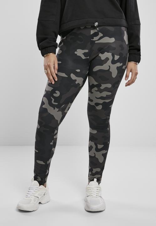 Actual product image Urban Classics Ladies High Waist Camo Tech Leggings (XL)