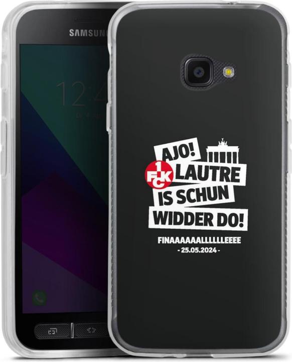 Produktbild DeinDesign Silikon Hülle für Samsung Galaxy Xcover 4 Handyhülle Case Smartphone Schutzhülle 1. FC (Samsung Galaxy Xcover 4)