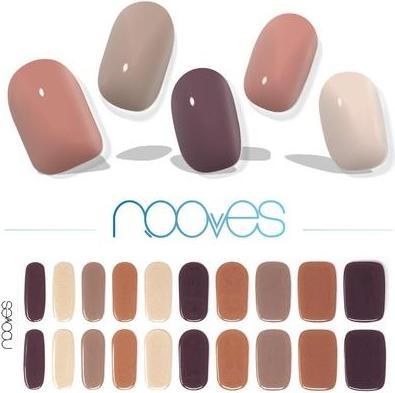 Immagine prodotto Nooves Secret Earth Premium Luxe Solid Color Gel Nails 20 Unità (Unghie artificiali)