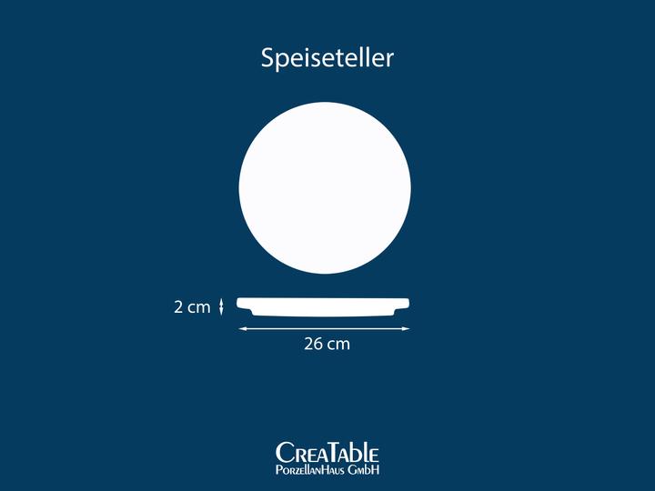 Actual product image CreaTable Futuro (4 x, 26 cm)