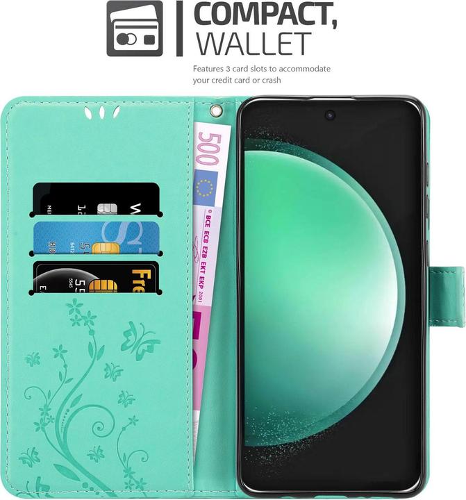 Image du produit Cadorabo Coque pour Samsung Galaxy S24 FE pour Fleur Book (Samsung Galaxy S24 FE)