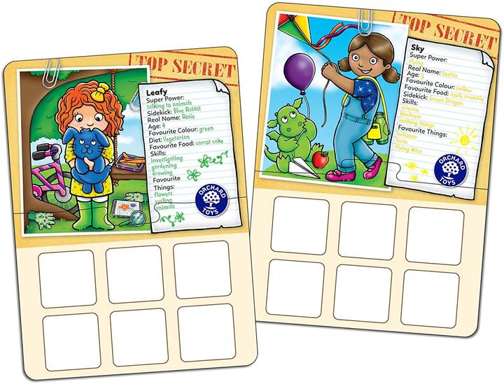Actual product image Orchard Toys Board Game Superhero Lotto (in English) (English)