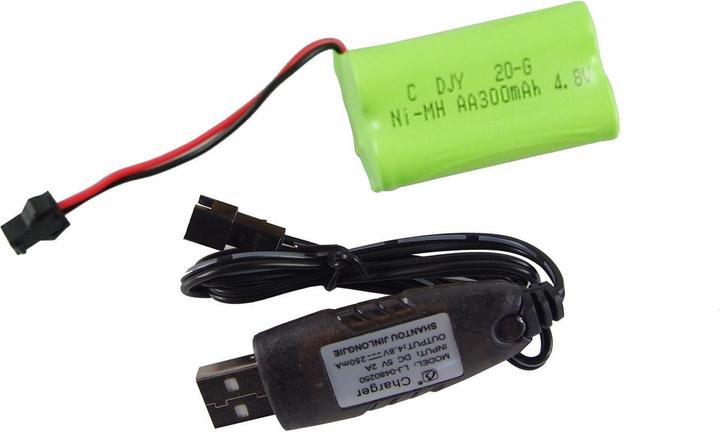 Immagine prodotto Amewi Semirimorchio con rimorchio per container 1:16, RTR (RTR pronto all'uso)