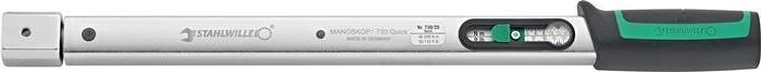 Actual product image Stahlwille Torque wrench service MANOSKOP® | 730/20 Quick (1/2", 40 Nm, 200 Nm)