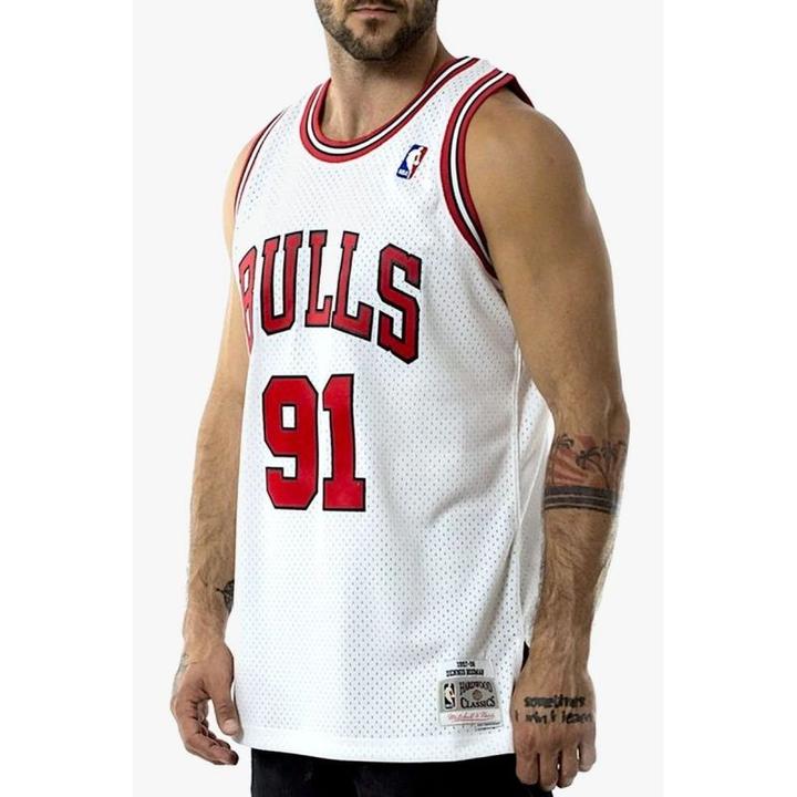 Image du produit Mitchell & Ness NBA Chicago Bulls Dennis Rodman Maillot Swingman Hommes (S)