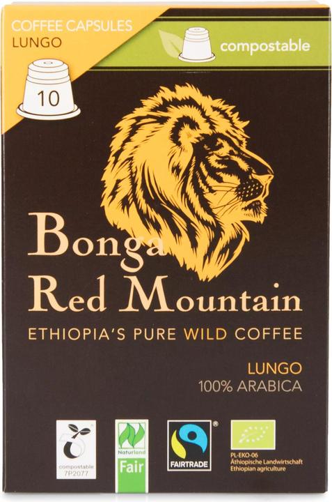Produktbild Bonga Red Mountain Lungo (10 x Port.)