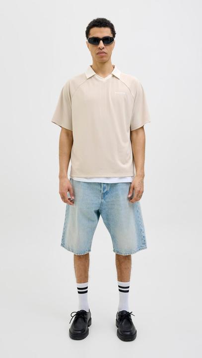 Actual product image Jack & Jones Gedruckt Polokragen Poloshirt Poloshirt (S)
