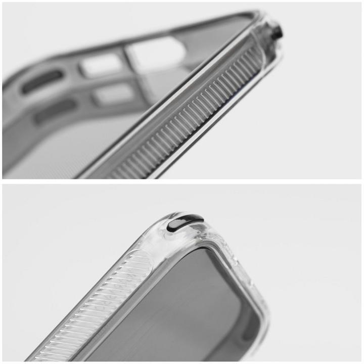 Actual product image OEM Back panel cover MATRIX CLEAR Case for SAMSUNG A55 5G black (Samsung Galaxy A55)