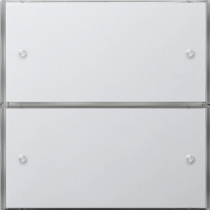 Produktbild Gira Tastsensor 3 Komfort 2-fach 2032112 KNX Flächenschalter reinweiss