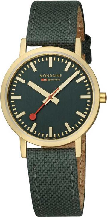 Mondaine Classic - von der Natur inspiriert - Ip Gold