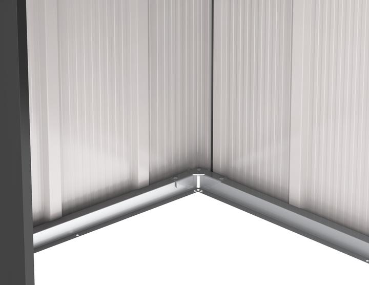 Produktbild Tepro Gerätehaus Pent Roof Eco 6x4, anthrazit