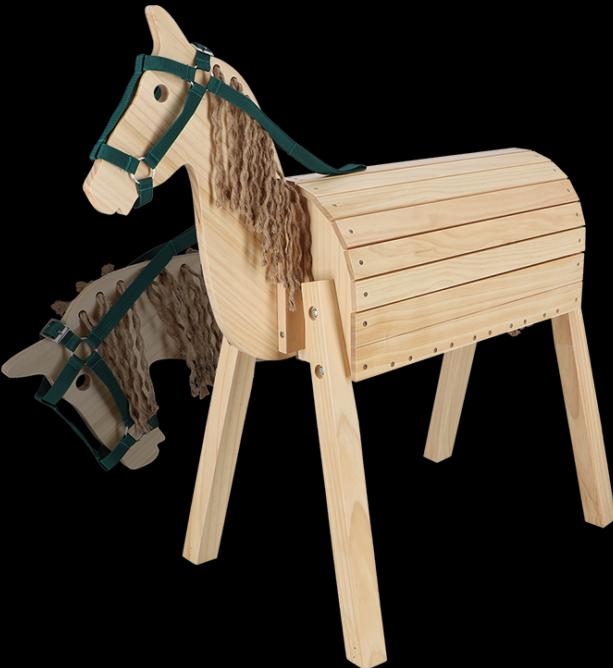 Esschert Design Wooden garden horse