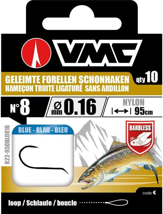 Vmc Geleimte Forellen Schonhaken Fluoro