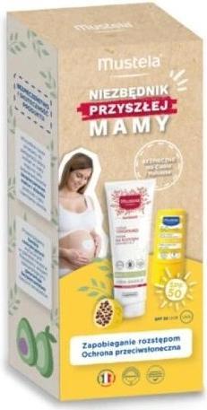 Actual product image Mustela Mustelas Must -The Future We Have Cream for Stretch Marks 250 ml + Sunscreen SPF 50 9 m (Sun cream face, SPF 50)