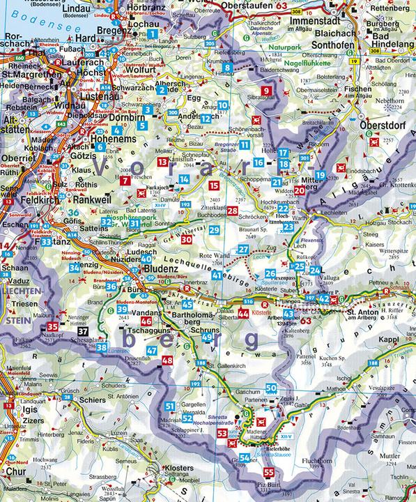 Nährwerte und Zutaten Alp- und Hüttenwanderungen Vorarlberg (Deutsch, Mark Zahel, 2021)